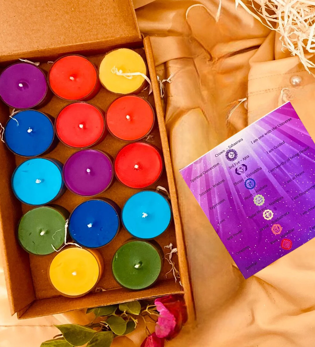 Chakra Candle Set